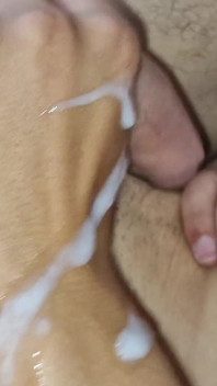 A Sissy Femboy Took a Big Cock with Cum on a Smooth Ass!