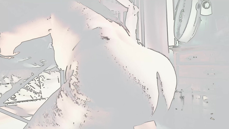 SexyNEBBW: Stoel bbw kont schudden anime-versie