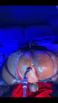 Fart Fucked and Creamed on Butt Machine