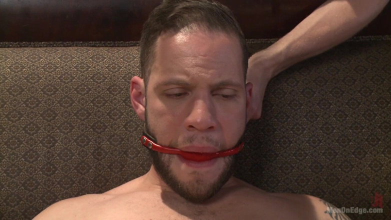 Men on Edge: Wolf Hudson's Giant Uncut Cock Gets Tied up and Edged