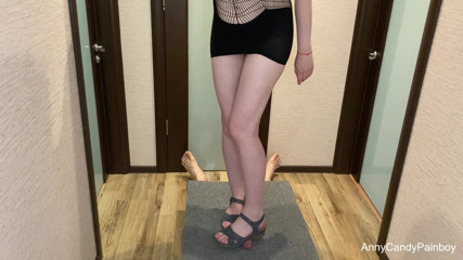 AnnyCandyPainboy: Fata a pedepsit pula pe masa de muls