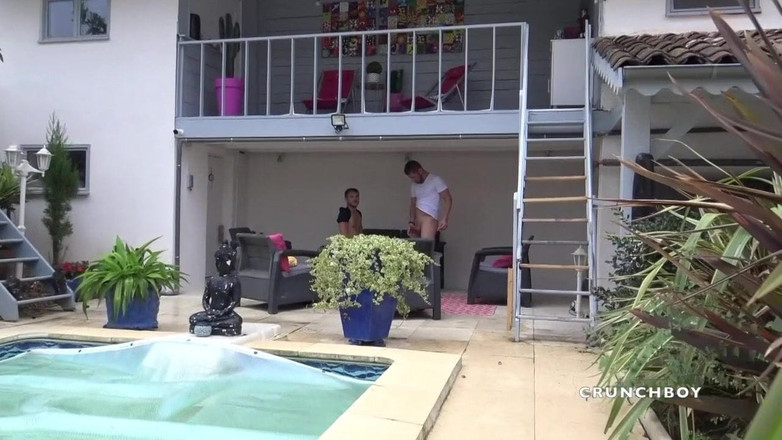 Raw sex in exhib in Madrid: Romantik surová ošukaná heterosexuálem Vladem