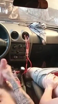 Erick Diaz E Carmona Se Masturbando Dentro Do Carro No Centro De Sp