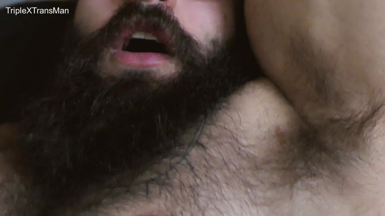 TripleXTransMan: Consolador de vidrio me hace acabar