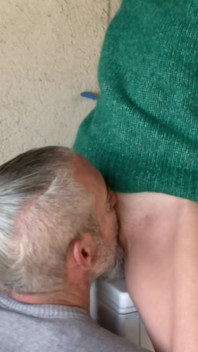 Hot Wife Fucks with the Neighbor in the Laundry Room