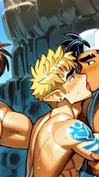 Santa Monica Plajı'nda anal seks. Yaoi Hentai Animasyon