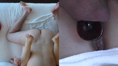 HotwifeRachel: Dvojitá penetrace creampie spilt screen