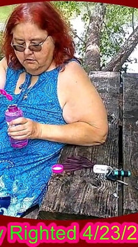 Spring Time I Love to Blow Bubbles in the Park for You!