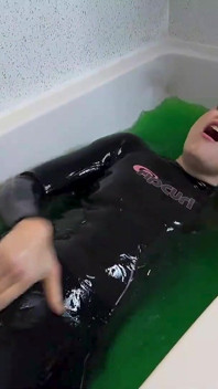 Slime Bath Wetsuit Wank