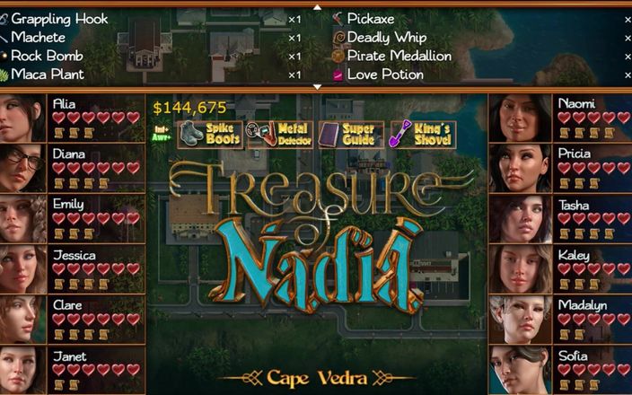 Miss Kitty 2K: Treasure of Nadia - ep 168 Tyto zralé dámy zacházeli s láskou...