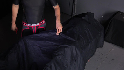 Dream Boy Bondage: Bondage twink Cole Miller hard whipped and sucked off