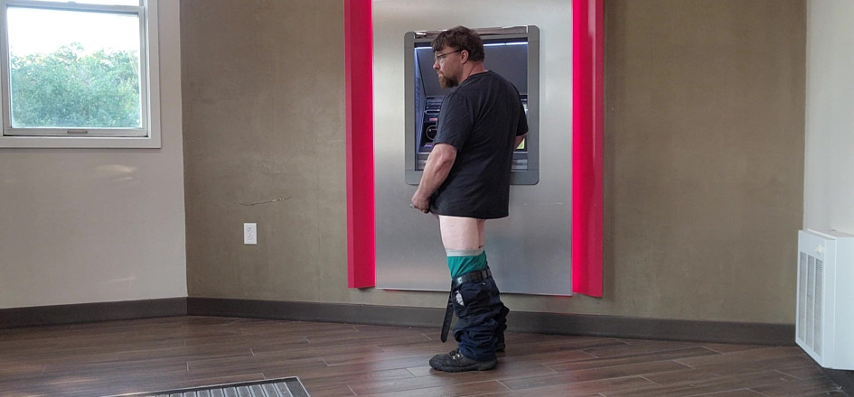 Fat boy: à la banque