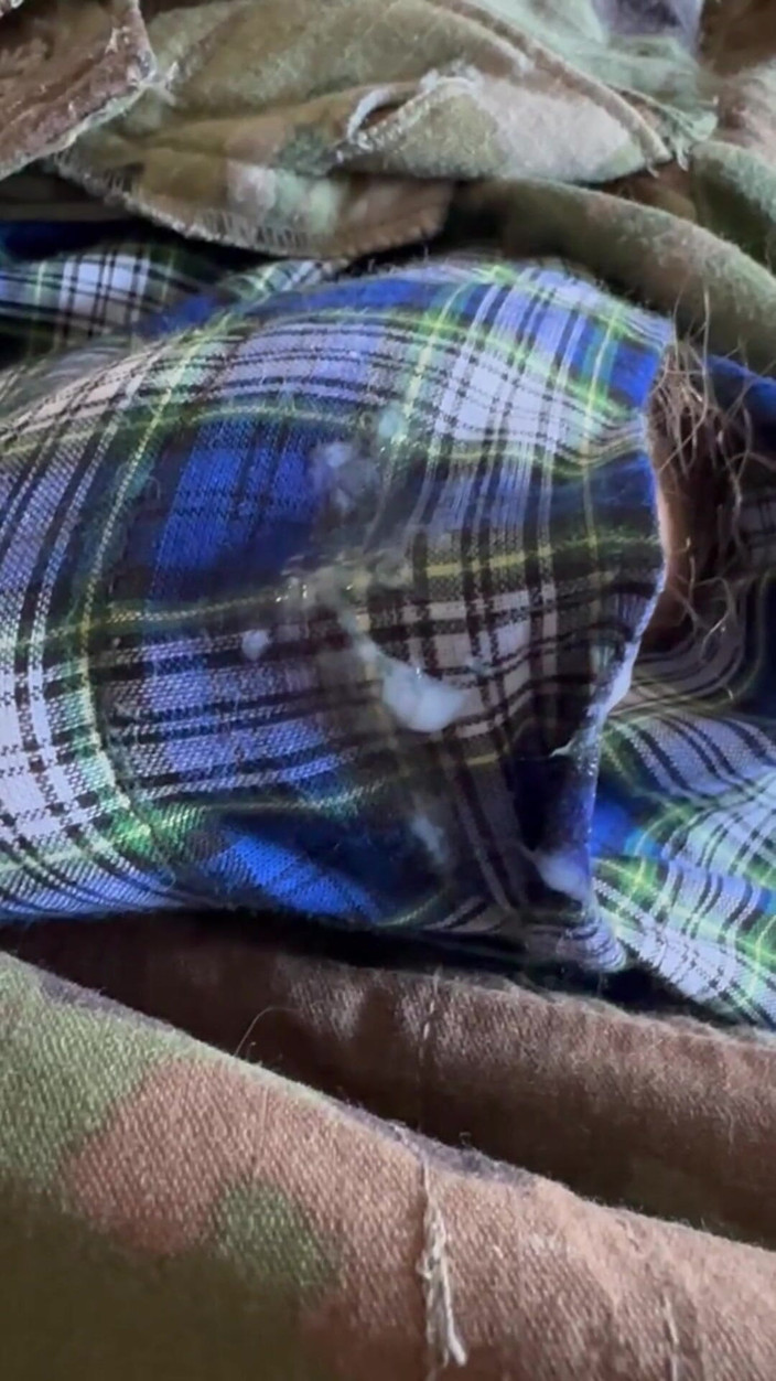 Gay Soldier Stuff: Gorąca cumpilation mnie szarpanie się w niektórych Blue Boxer Shorts...