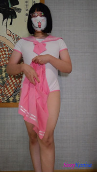 Sissy Kanisa's Fitting Room: Pink Sailor Onesie