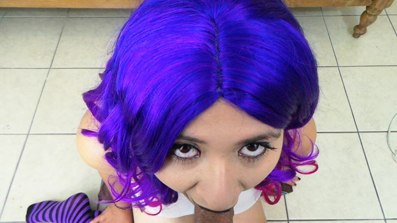 VickyVixen: Punk studentessa succhia il cazzo del suo insegnante