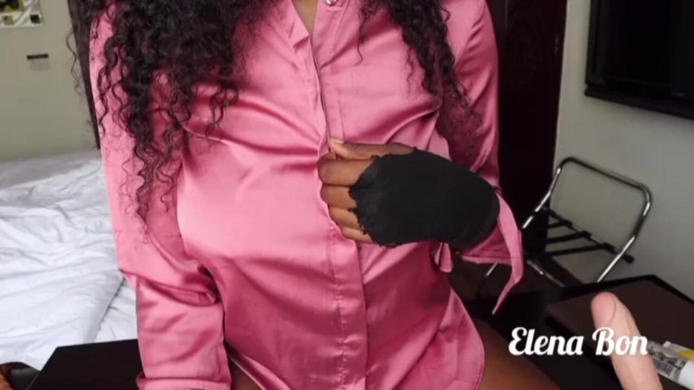 Elenabon: Jack off to My Ebony Petite Princess Pussy Stepdaddy