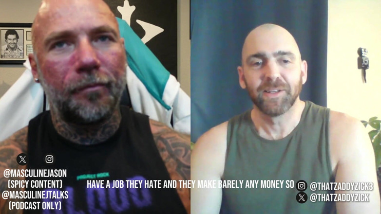 Raw and Uncensored with Masculine Jason: Confesiones de estrella porno - Zaddy Zick (episodio 179)