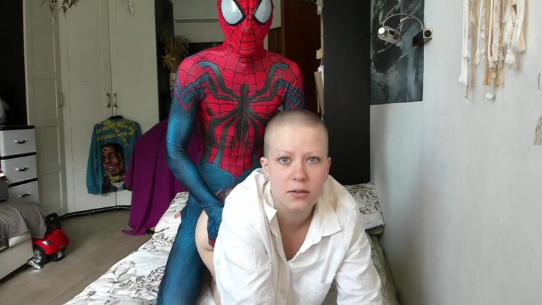 Vilu_and_Mi: Spider-man ngentot vilu vidish