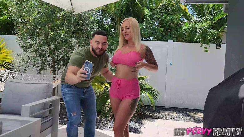 My Pervy Family: Mypervyfamily - Behind the Scenes with Elana Bunz &amp; Peter Green!