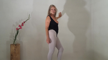 martinawest: Martina West in white leggins