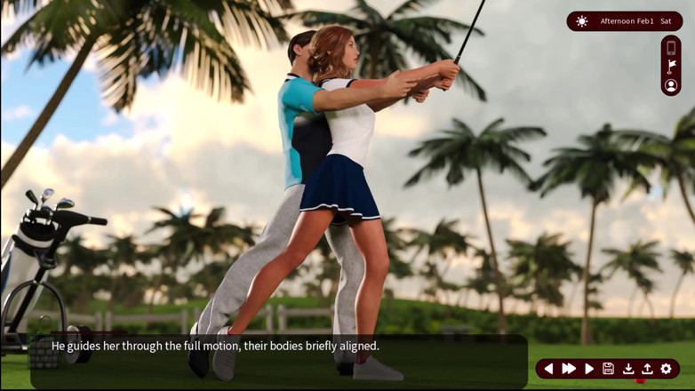 Johannes Gaming: 『Whispers of Desire 24』のフォトシュートとゴルフはとても楽しかったです