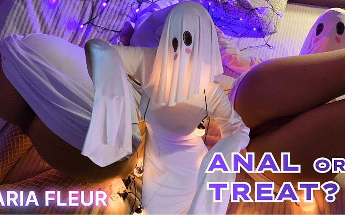 Aria Fleur: Mengongkek Hantu Seksi Dalam Pantat Di Halloween - Aria Fleur