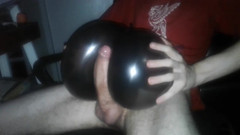 Jeddrew: Fucking a Homemade Booty Sex-toy with Creampie