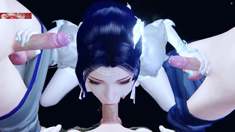 X Hentai: Pixel Enchantress: Virtual Curvy Goddess - 3D Animation Hentai