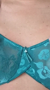 Vintage Lace Green Bra Dd Cup, Reducer, Big Tits
