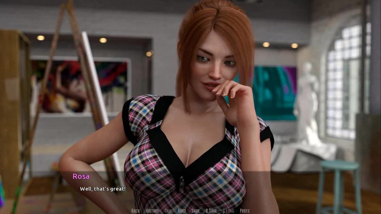 Dirty GamesXxX: 成为摇滚明星：淫荡熟女和性感女孩 第45集