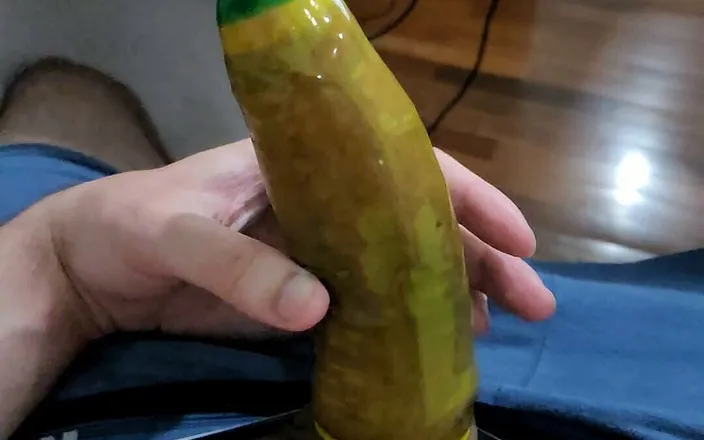 Lkdick8: Colorful Condom Slow Motion.