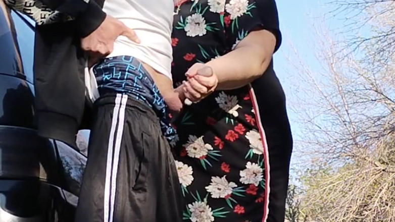 Zona901: Mother-in-law Holds My Dick While I Pee and Then Sucks...