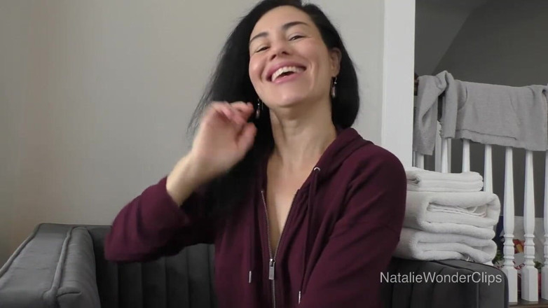 Natalie Wonder: Erkekler erkek olacak - iş üzerinde yakalandı ama üvey anne seni oynamaya ve...
