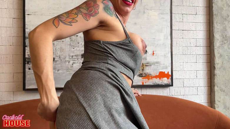 CuckoldHouse: Nevěrná nevěsta s obřím klitorisem ve velmi nezbedné trojce