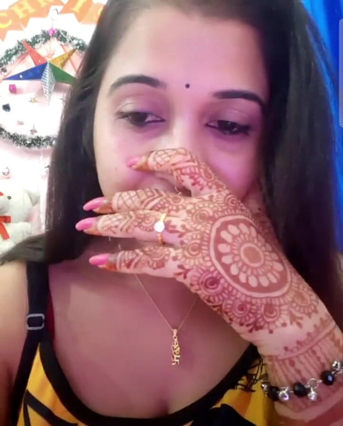 Kanchan devi: Smartes bhabi hartes muschi pumpen beim videoanruf