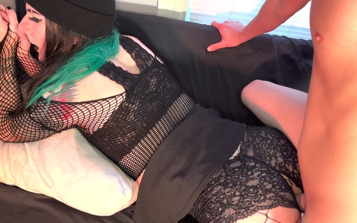 Jake Grand the man: Zeer hete gothic femboy Jade Madison geneukt - compilatie 1