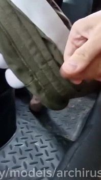 Fucked a Tight Tiny Ass in a Taxi with a Hard Stone Cock! Lots of Cum! a Hot Exclusive!