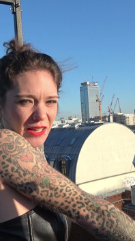 Spontaneous Blowjob Over the Rooftops of Berlin