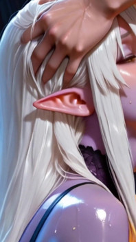 White Haired Slut Fucked Hard and Dripping Wet - Intense Hardcore Uncensored 4K Digital Yumemi Premium Content