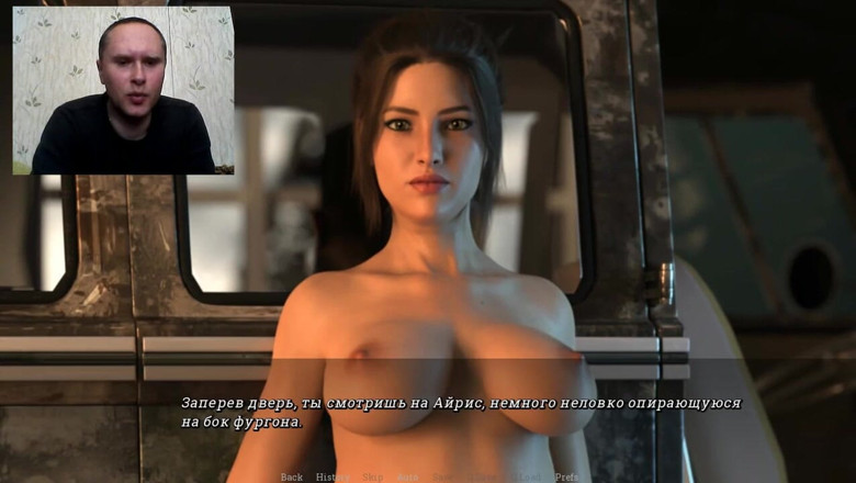 3DXXXTEEN2 Cartoon: Follada novia tetona en el garaje y semen en su...