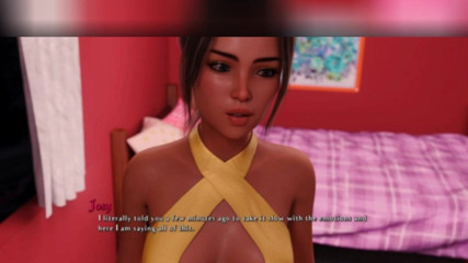 3DXXXTEEN2 Cartoon: Maya ve Josy'yi mutlu etmeye çalışıyorum. 3 boyutlu porno çizgi film seks