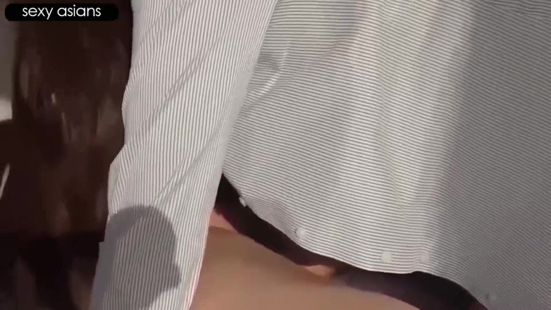 Asian cutie: Married Office Worker at Investment Firm, Composed Look Hides a...