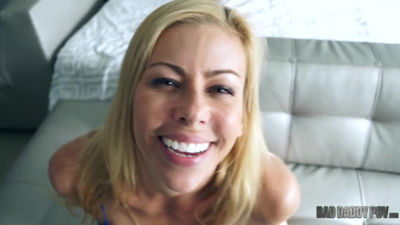 BadStepFamilyPov: Busty MILF Alexis Fawx loves to fuck her stepdaddy