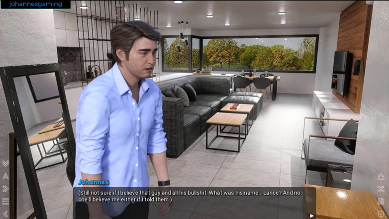 Johannes Gaming: Butonul - atingeți 2 - spermă pe fața ei