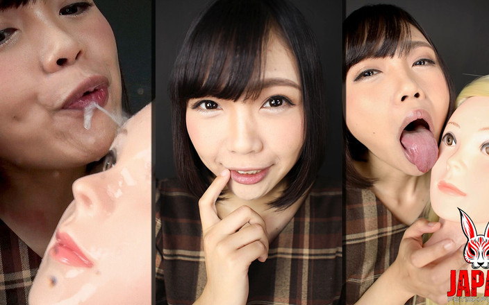 Japan Fetish Fusion: Iori的大舌头浸透了一个模特，假装这是你的脸