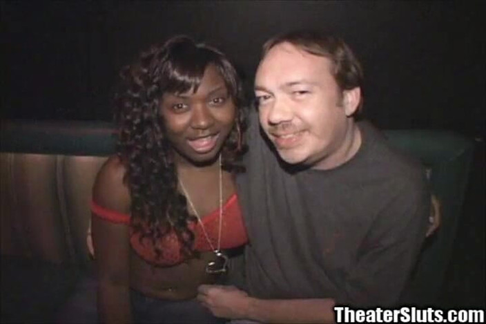 Theater Sluts: 19yo Braces Black Chick Teen Stripper Big Tits Gangbang Nasty...