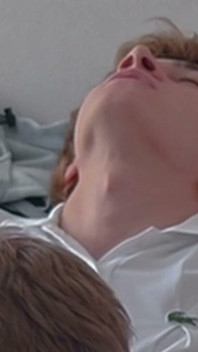 Two College Students Suck Each Other Outside Then One Fucks the Other’s Smooth Ass at Home
