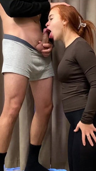 Wonderful Blowjob From This Cute and Hot Babe