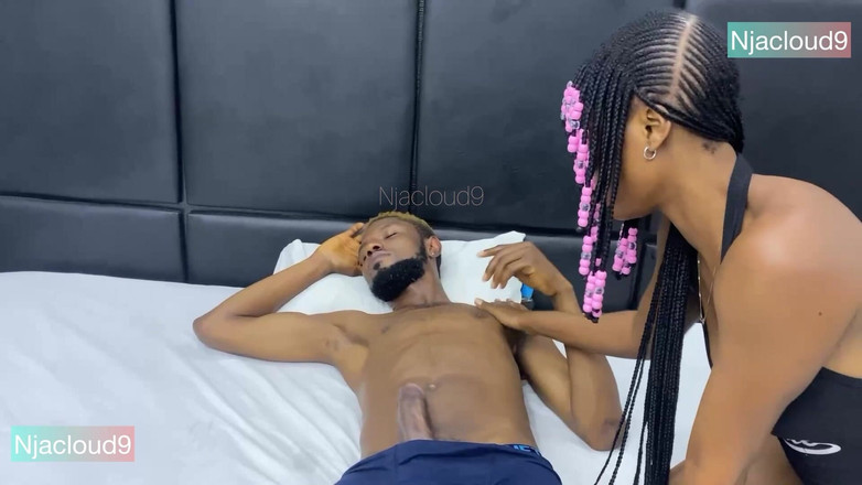 Nja cloud: Ze was al in die diepe, gepassioneerde bui ... Het soort...