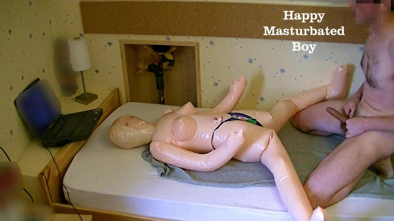 Mark Hannes: Profundo creampie sexdoll foda masturbação